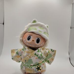 17cm Doll Floral Kimono Outift. Clothing Only No Doll.